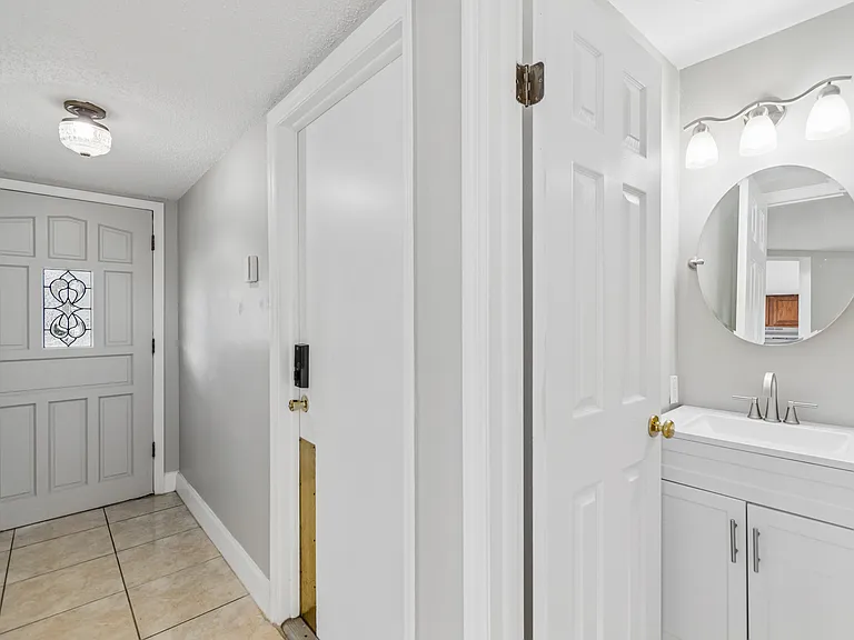 half bath downstairs