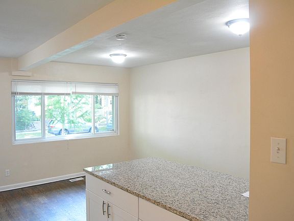 Open living room and eat in kitchen. 