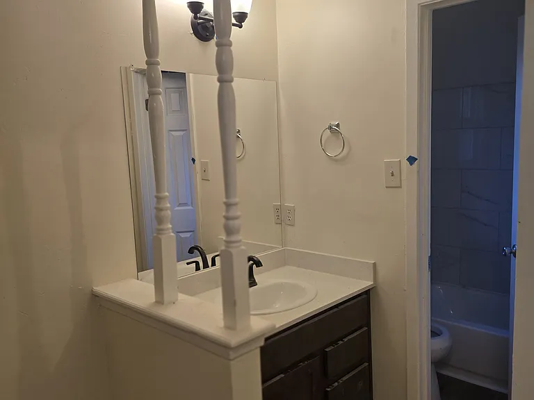 Master bathroom closet