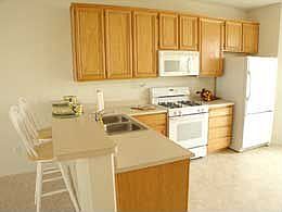 kitchen with breakfast bar
