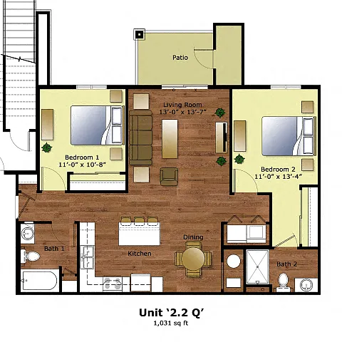 Floor plan 22Q