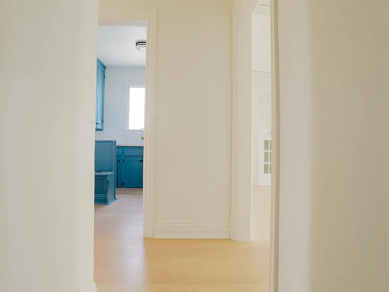 View from the landing of the stairs