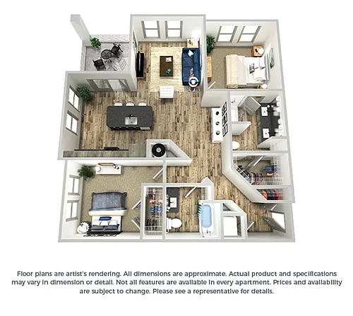 Floor plan The Saffron
