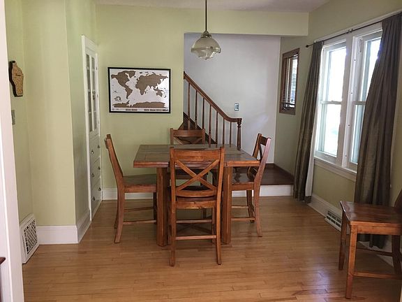 Dining room across from living room.
Table and chairs available if needed