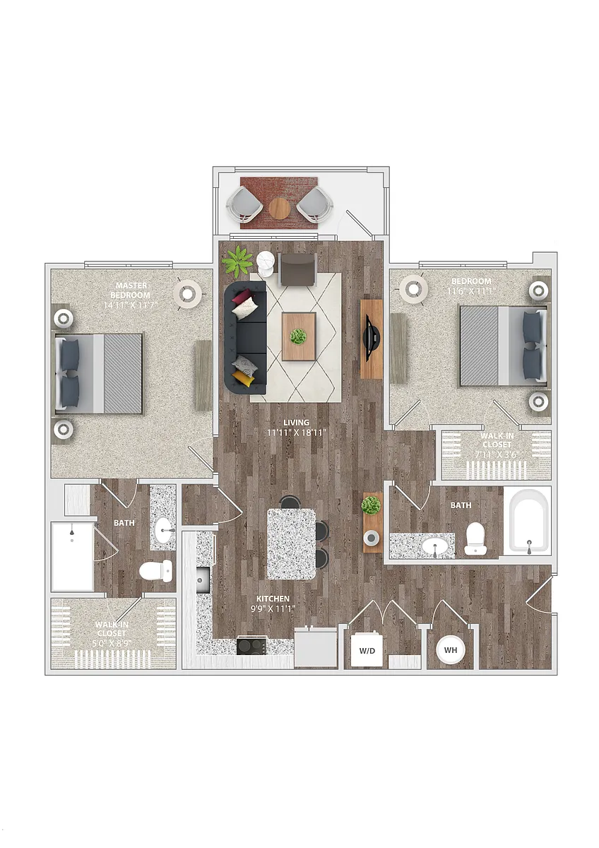 Floor plan B2A