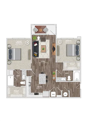Floor plan B2A