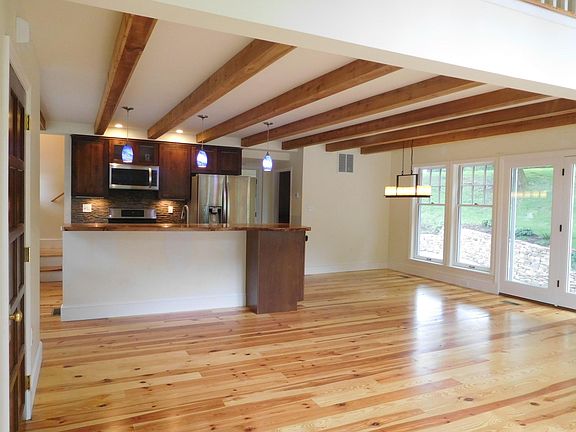 kitchen and dining area