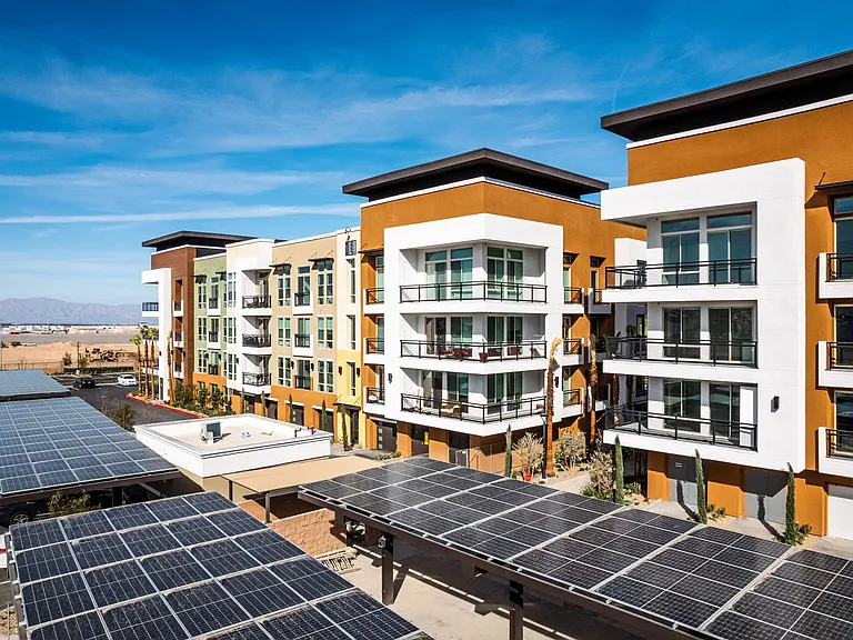 Solar Panels Power Aspire at Redwood