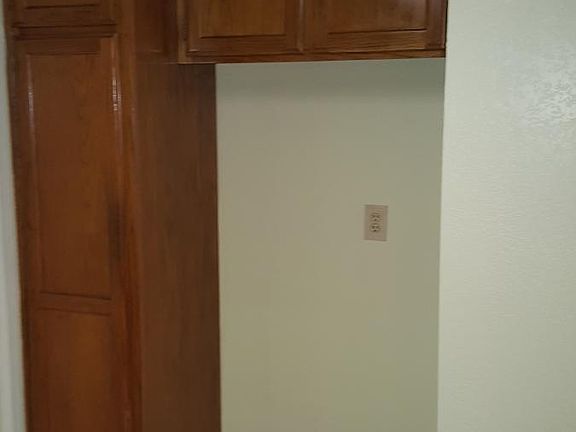 Refrigerator space in kitchen
