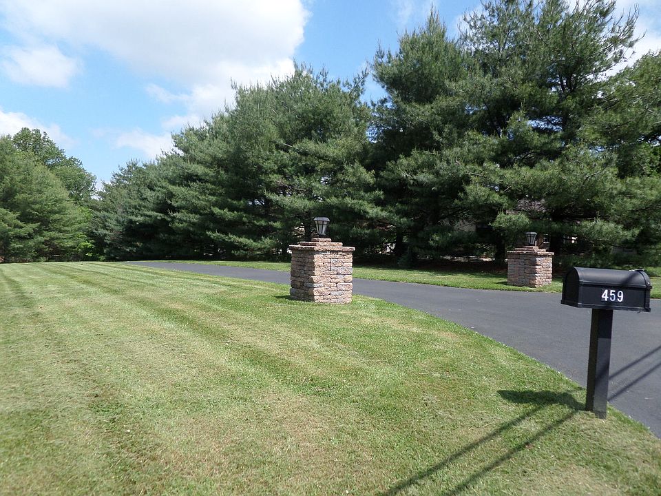 Stone Pillar Front Entrance