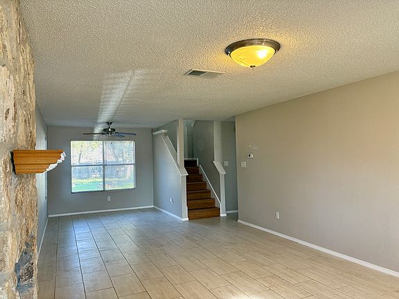 Family room and dining area
