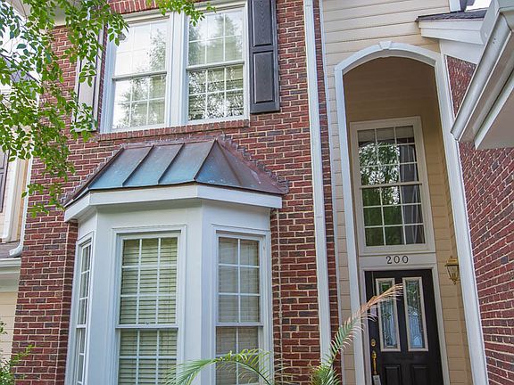 Front door & bay window