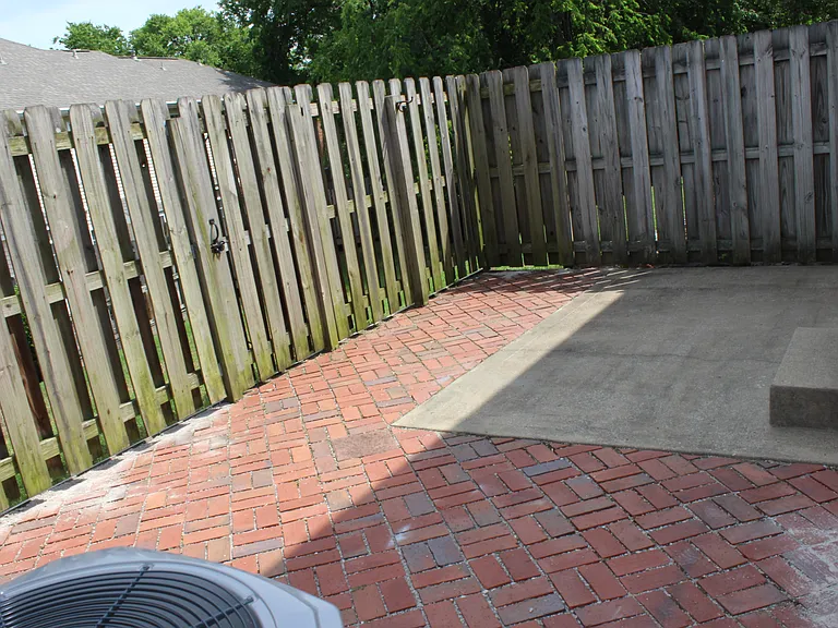Private outside courtyard