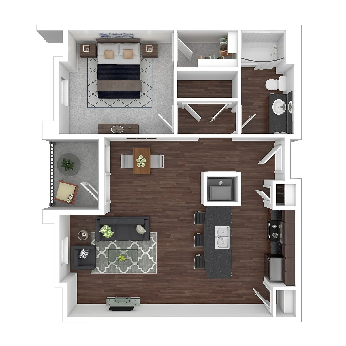 Floor plan A13