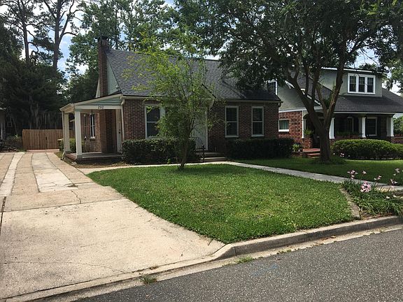 Driveway and Side Porch.