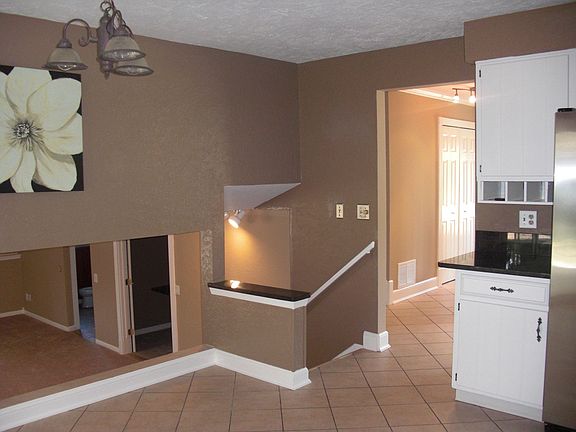 Kitchen and stairway