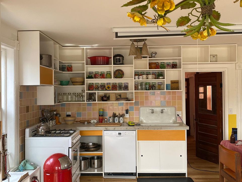 Kitchen from living room