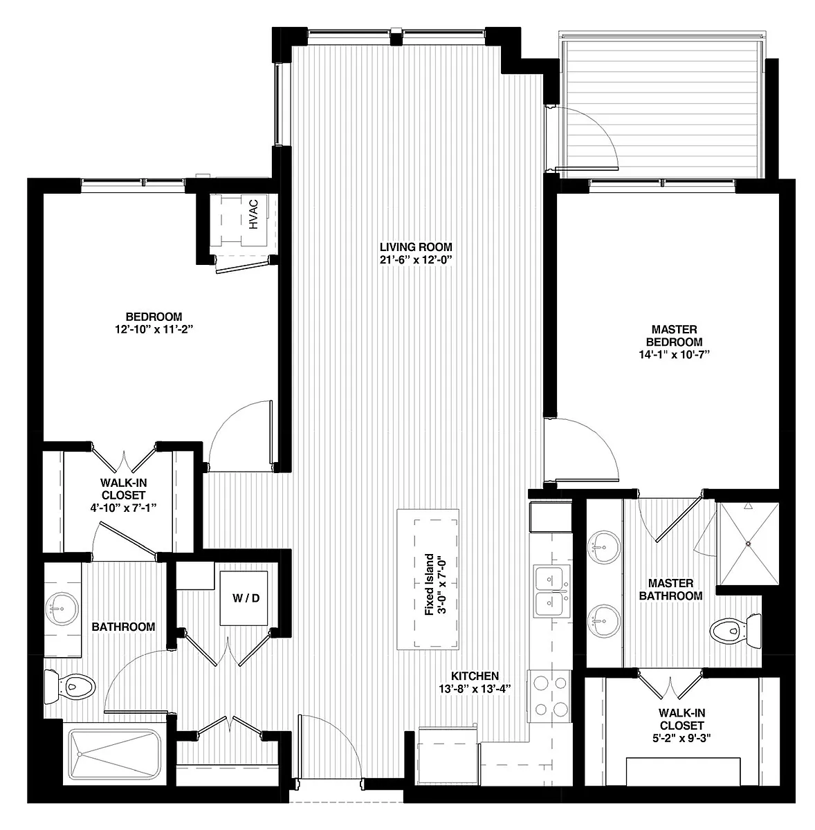 Floor plan Harrison North