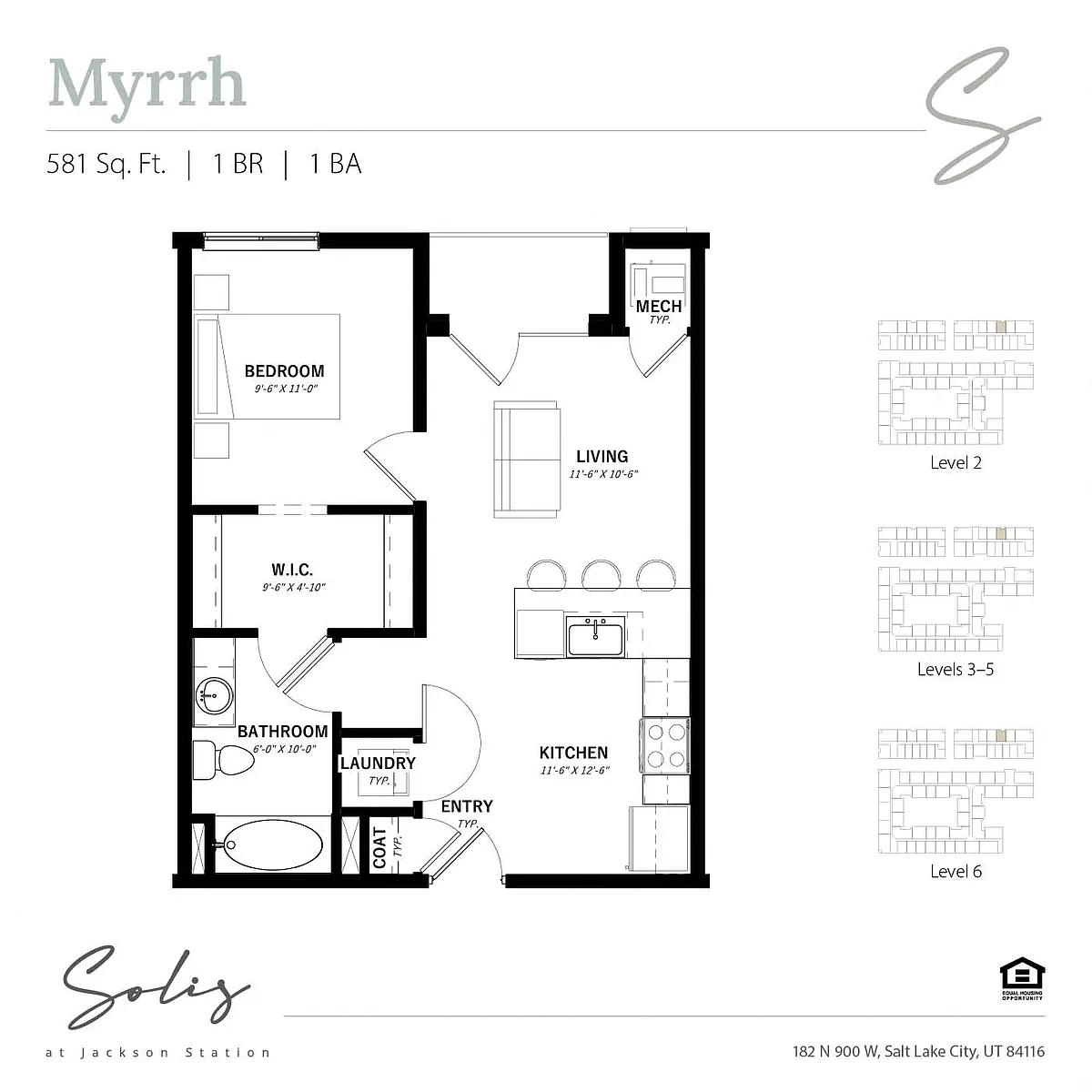 Floor plan Myrrh