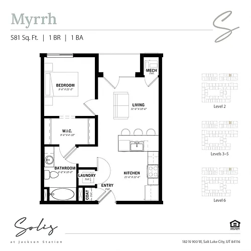 Floor plan Myrrh