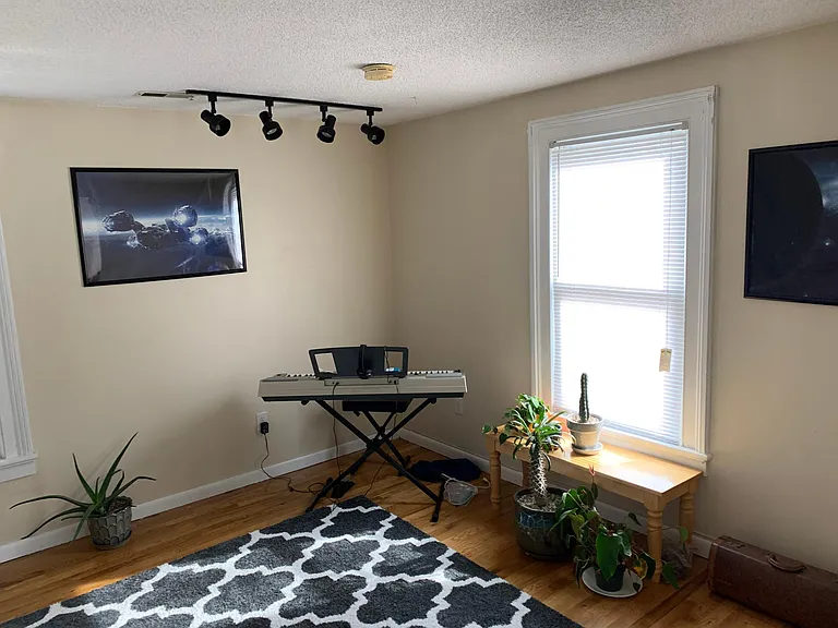 living space (example with furnishings)