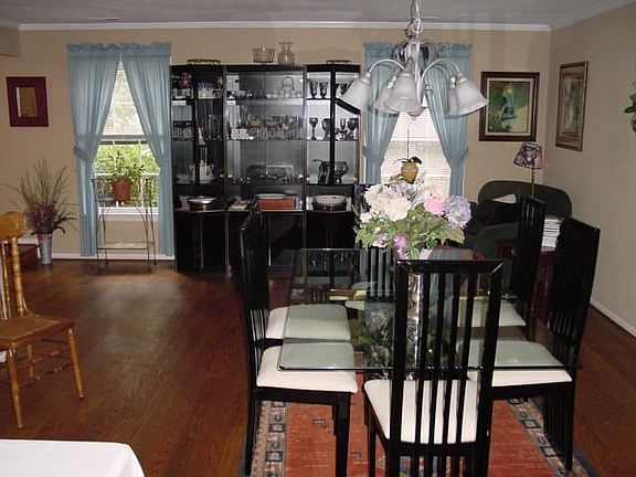 Dining showing furniture