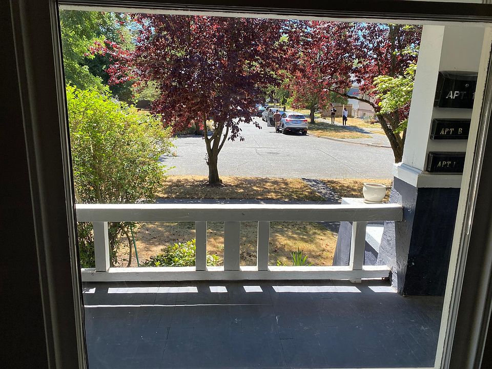 Looking out front window