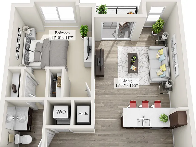 Venture Apartments iN Tech Center — Photo 31