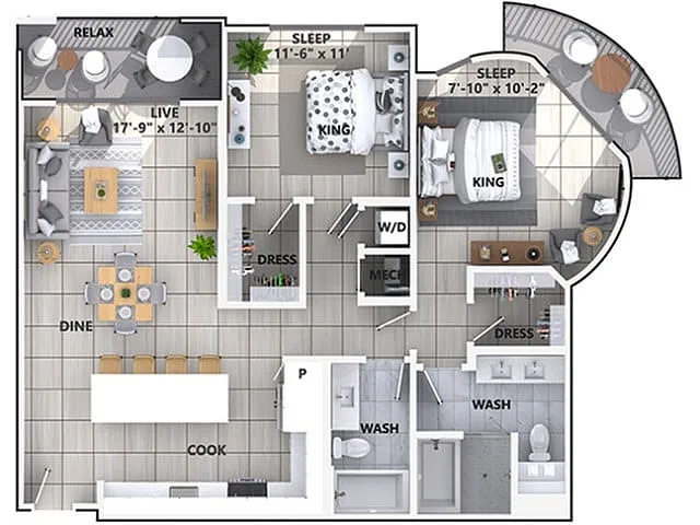 Floor plan C5a