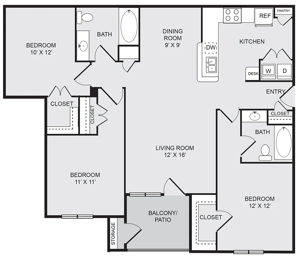 Floor plan C1