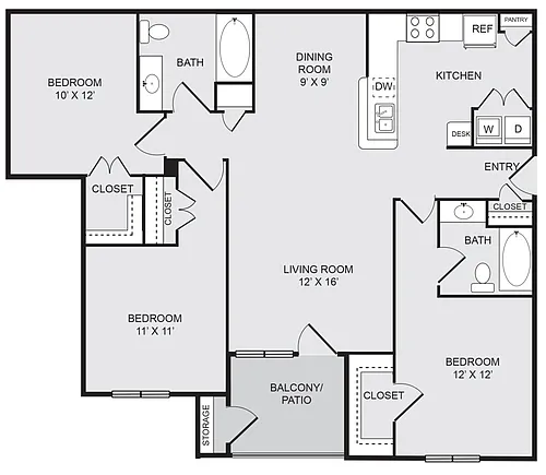 Floor plan C1