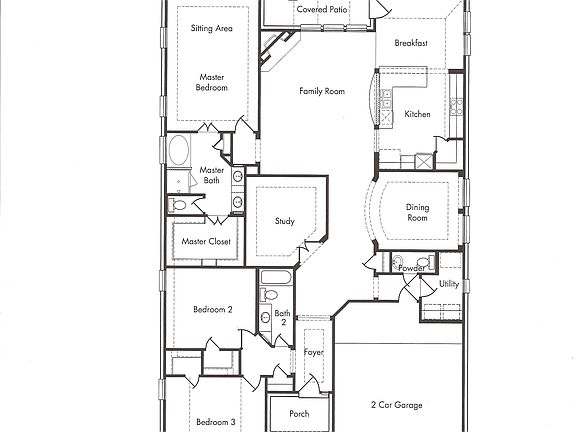 Builder Floor Plan
