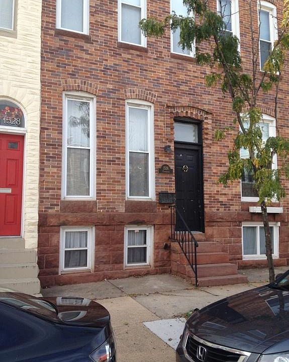 Front door with crab knocker