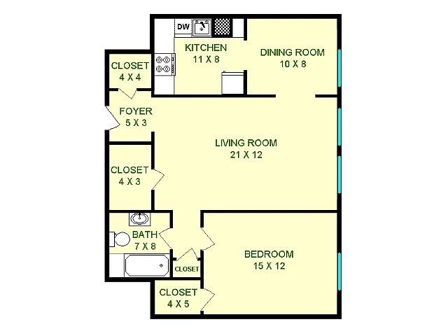Floor plan Tucker