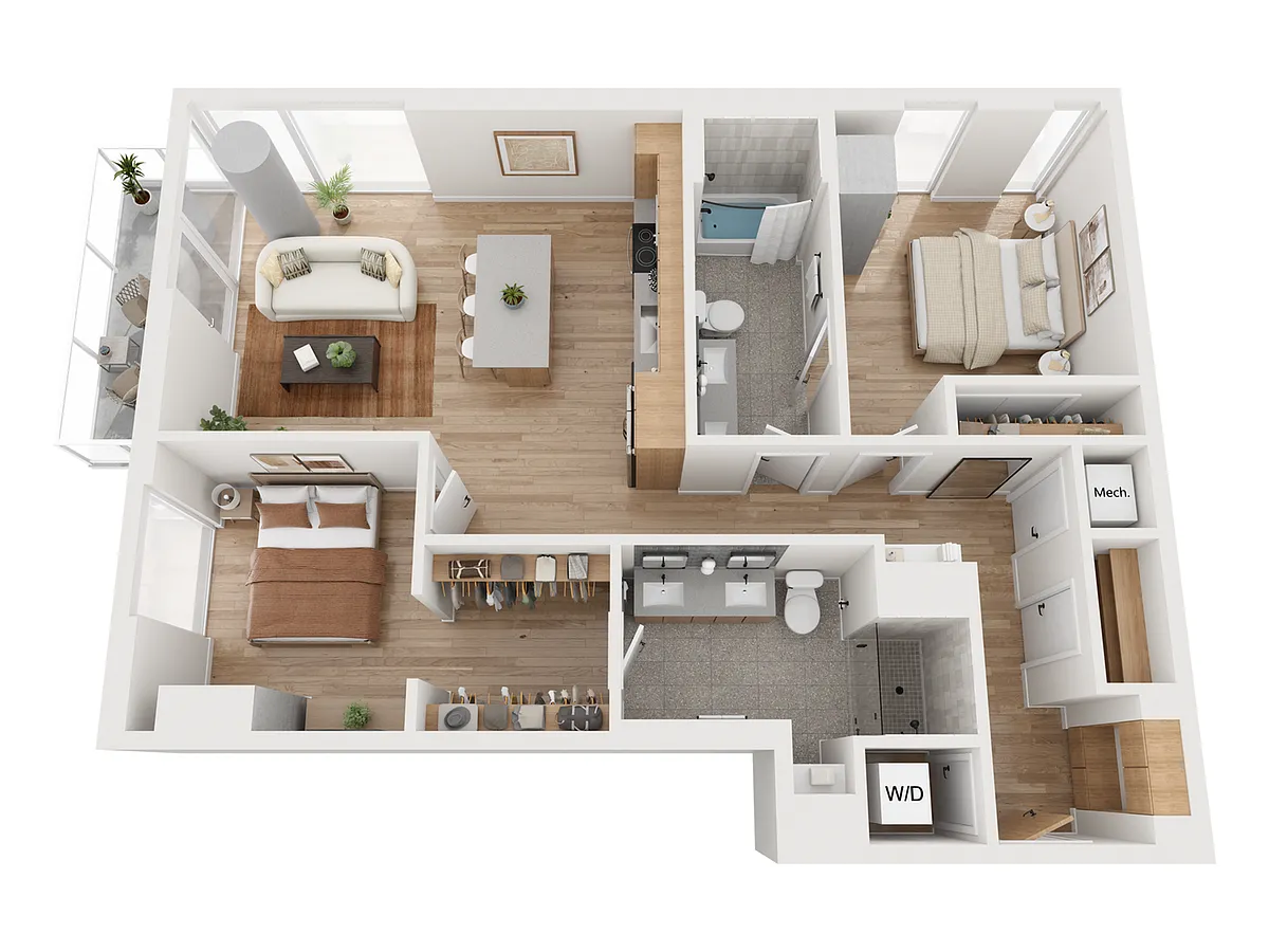 Floor plan The Firefly