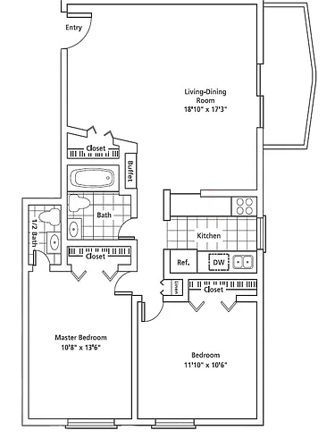 Floor plan Redwood