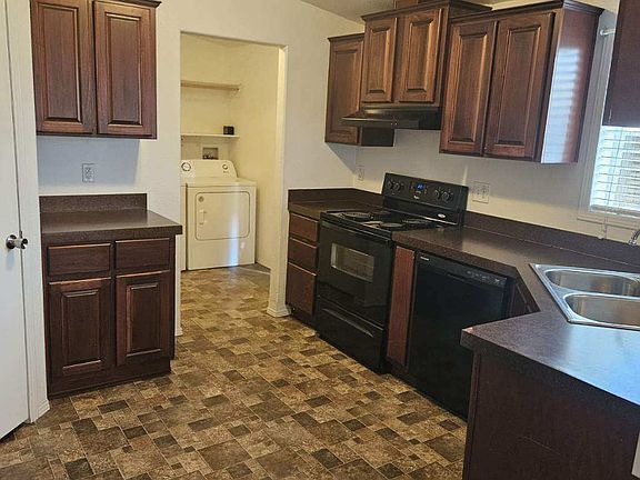 kitchen and laundry room