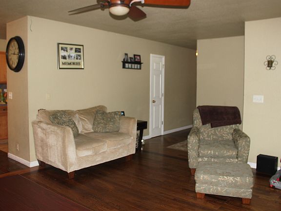 Living room and entry