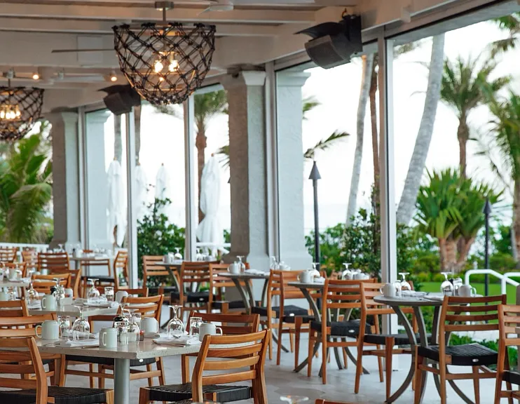 14 min walk (or 3 min bike ride) to another favorite sunset spot in Naples - BALEEN at The La Playa Beach Club! Enjoy a quick stroll down the beach to a wonderful brunch or lunch with a view (photo courtesy of La Playa Beach and Golf Resort)