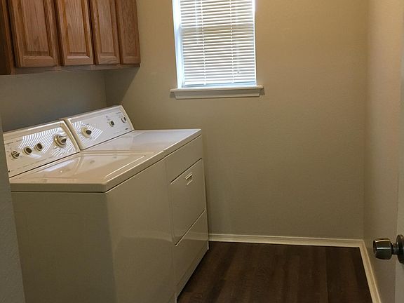 Laundry room off of the main living area