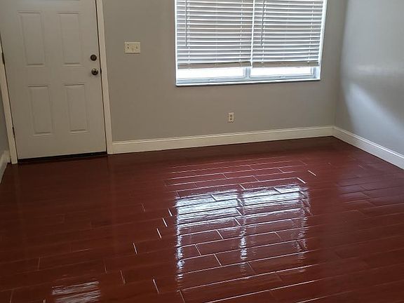 living room off the dining area.