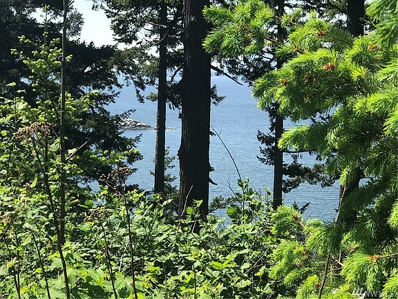 View from the private road. 