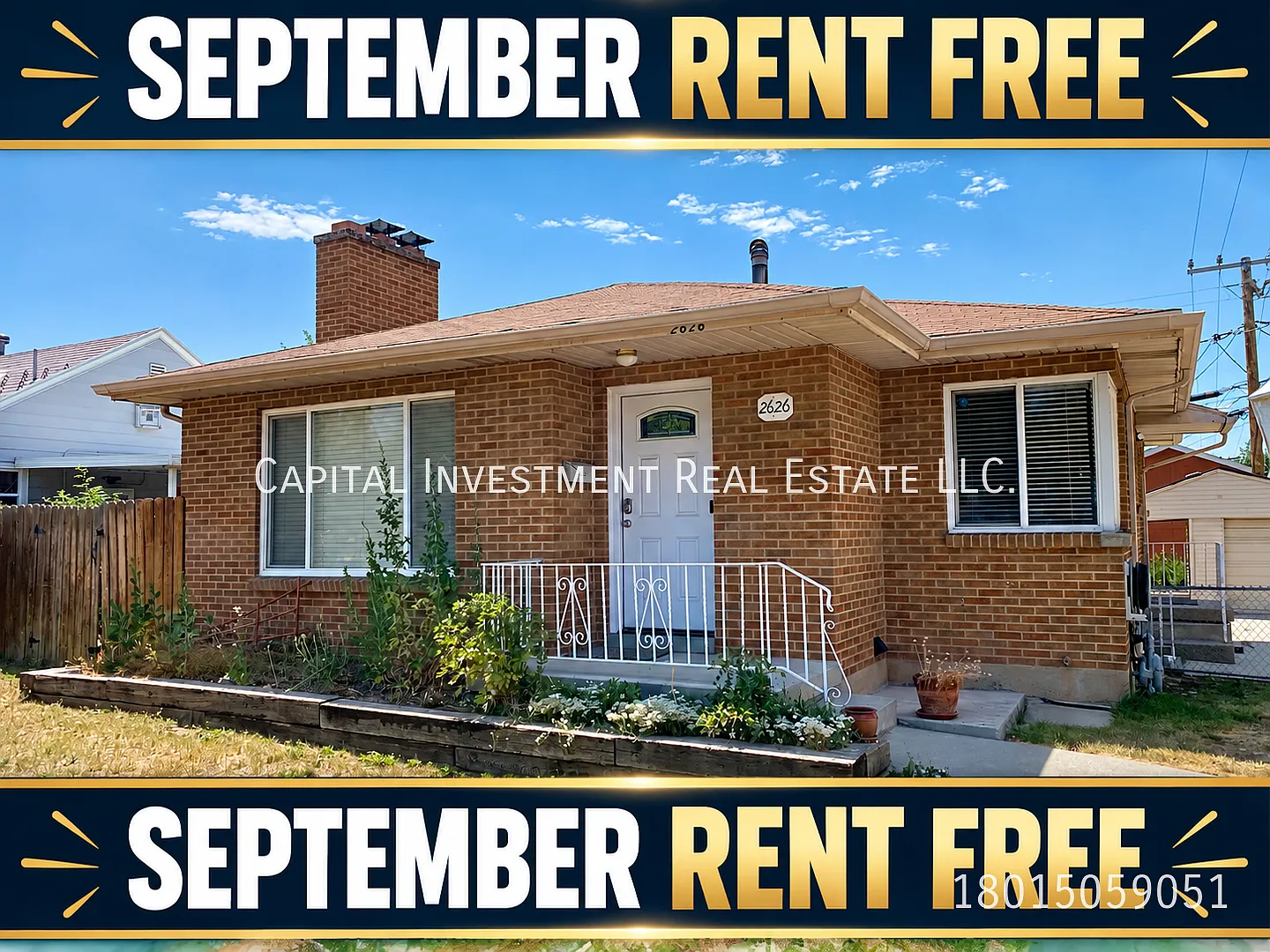 **September Rent Free! Apply Today Beautiful Home In Sugar House! Available Now! — Photo 1