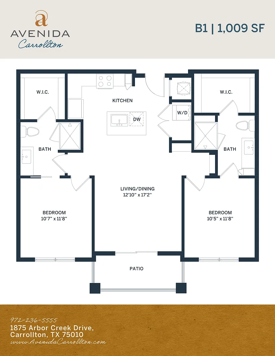Floor plan B1A