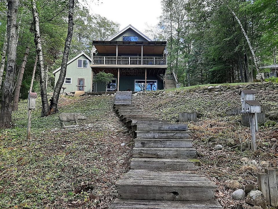 House view from lake