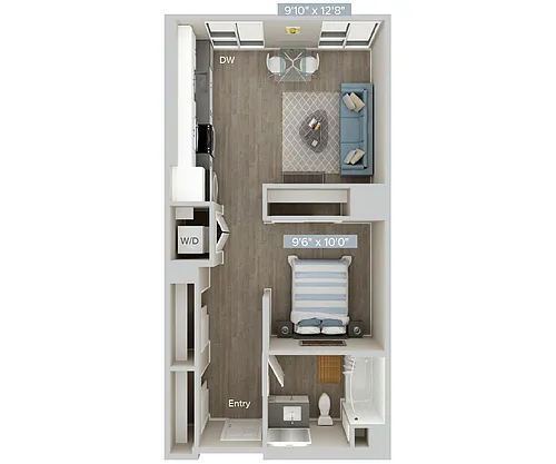 Floor plan S1U-604