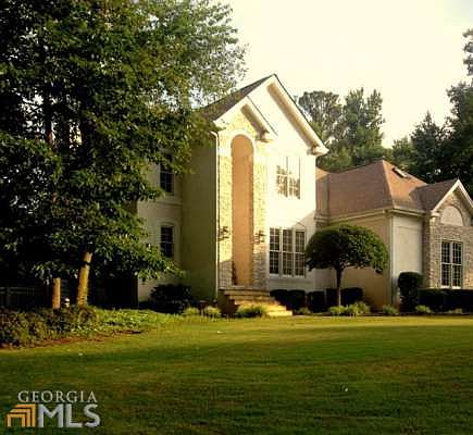 The front of home at Sunset