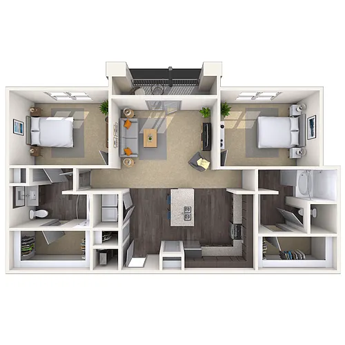 Floor plan Battery