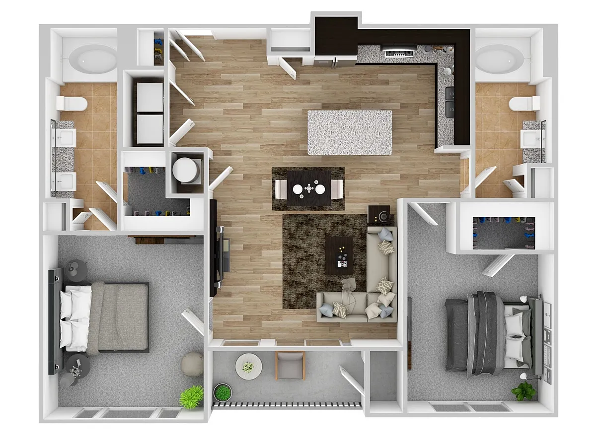 Floor plan C1F