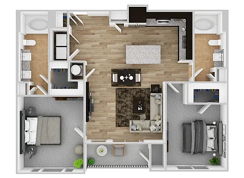 Floor plan C1C